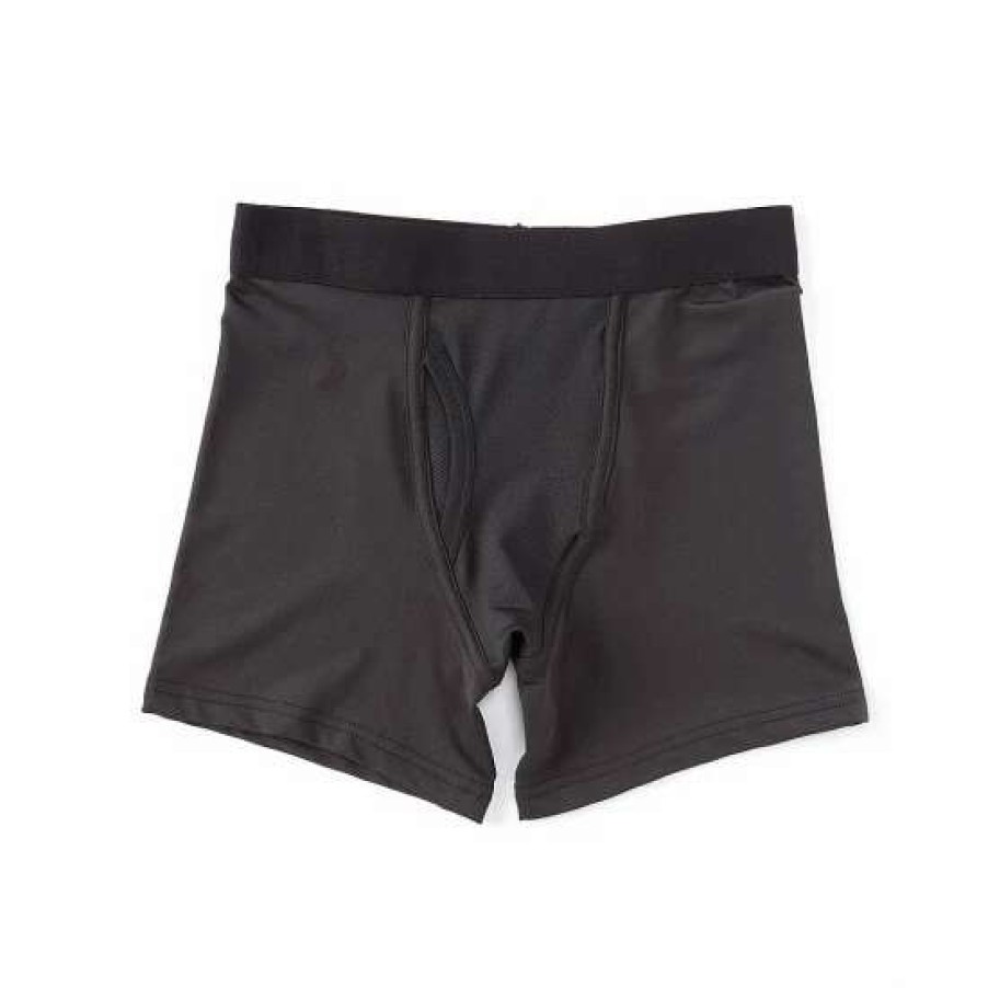 Kids * | Flash Sale Class Club Little/Big Boys 6-20 Solid Synthetic Boxer Briefs