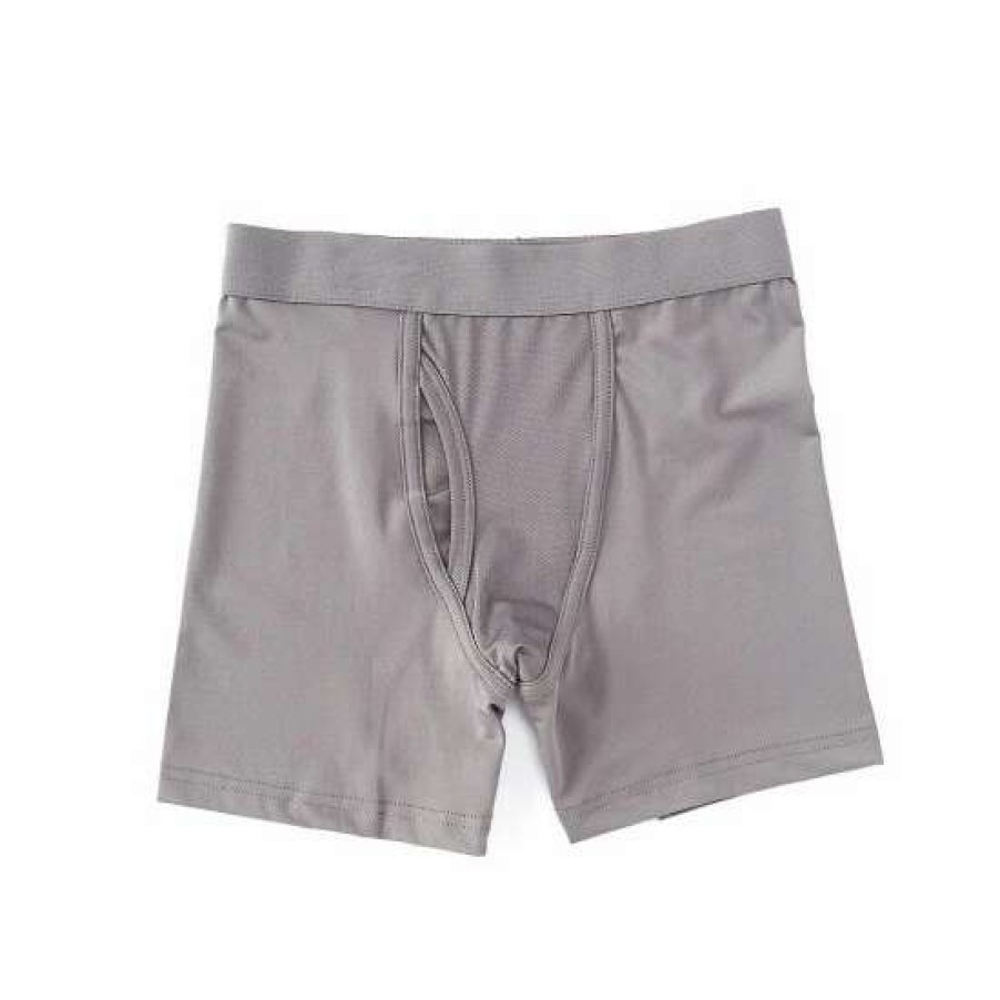 Kids * | Flash Sale Class Club Little/Big Boys 6-20 Solid Synthetic Boxer Briefs