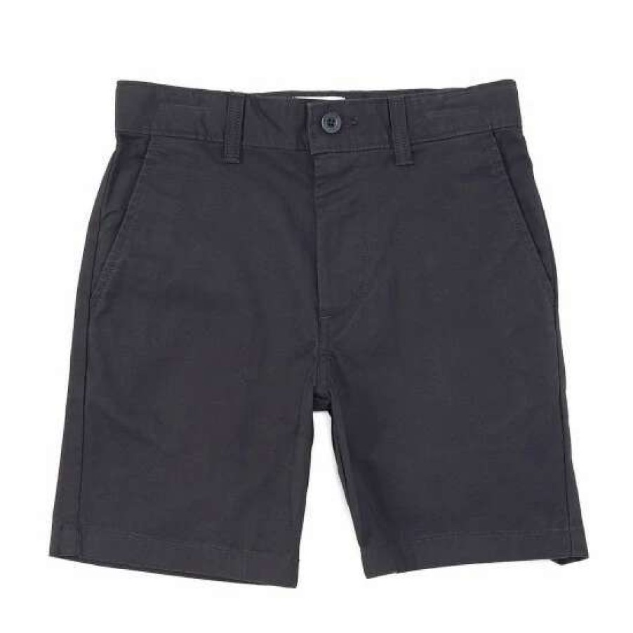 Kids * | Hot Sale Class Club Big Boys 8-20 Stretch Twill Mid-Length Shorts Navy