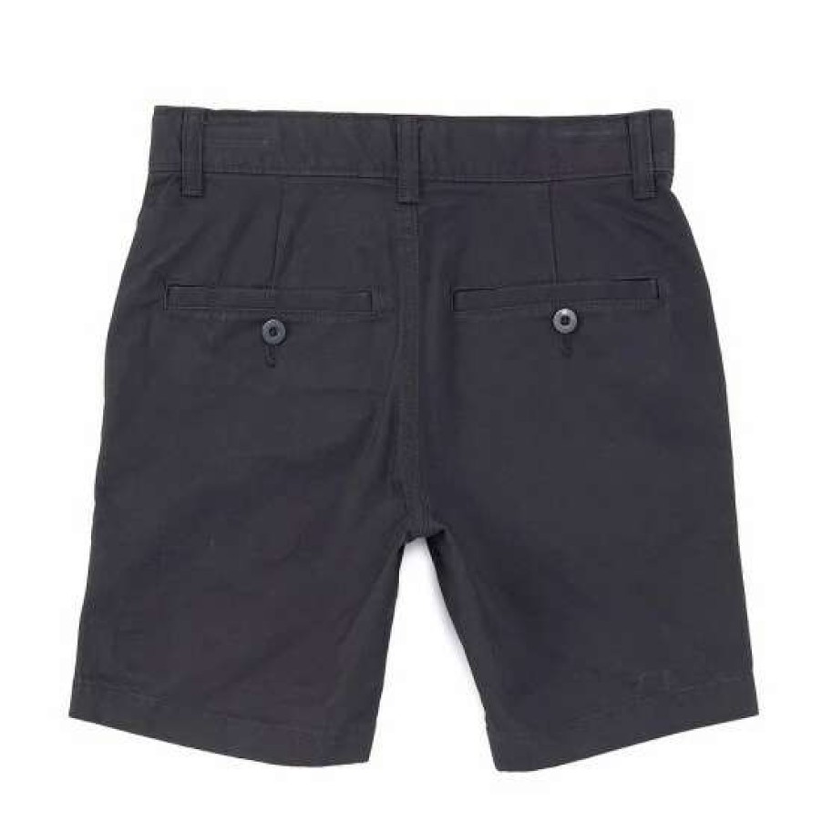 Kids * | Hot Sale Class Club Big Boys 8-20 Stretch Twill Mid-Length Shorts Navy