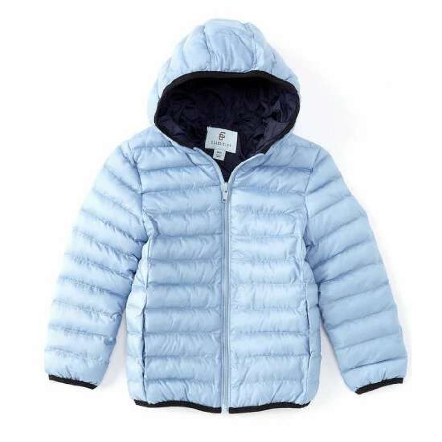 Kids * | Wholesale Class Club Little Boys 2T-7 Channeled Puffer Jacket