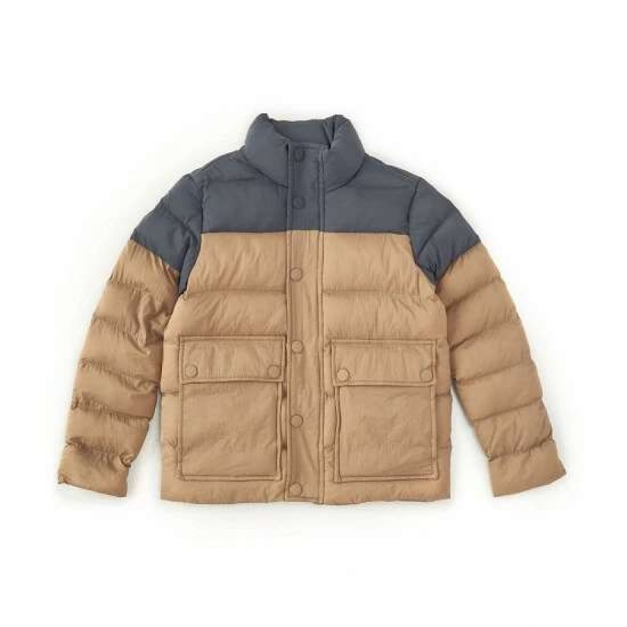 Kids * | Top 10 Class Club Big Boys 8-20 Colorblock Puffer Jacket