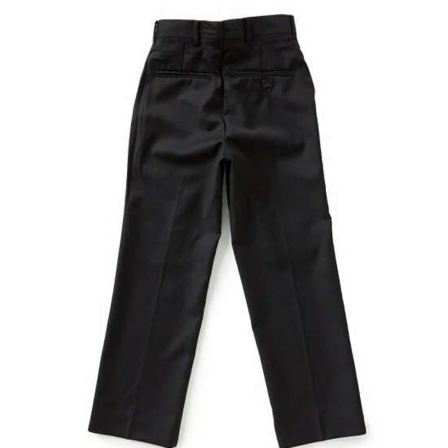 Kids * | Coupon Class Club Big Boys 8-20 Flat-Front Slim-Fit Dress Pants Black