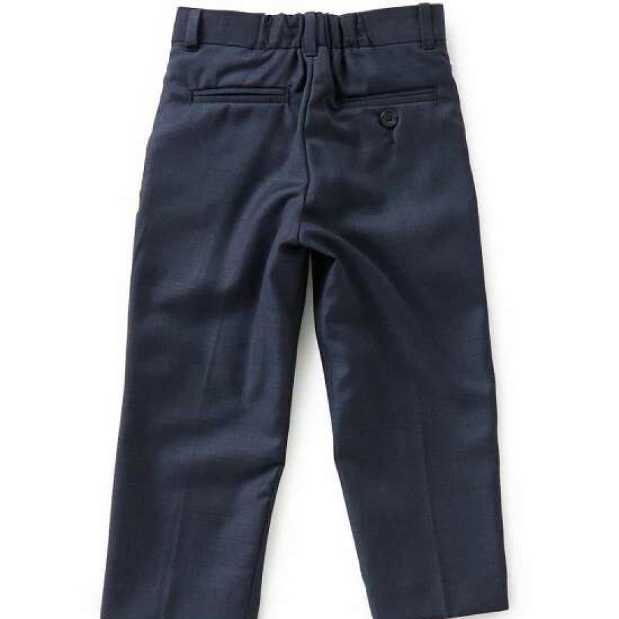 Kids * | Best Pirce Class Club Gold Label Little Boys 2T-7 Sharkskin Dress Pants