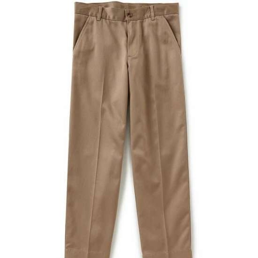 Kids * | Outlet Class Club Big Boys 8-20 Husky Fit Twill Pants