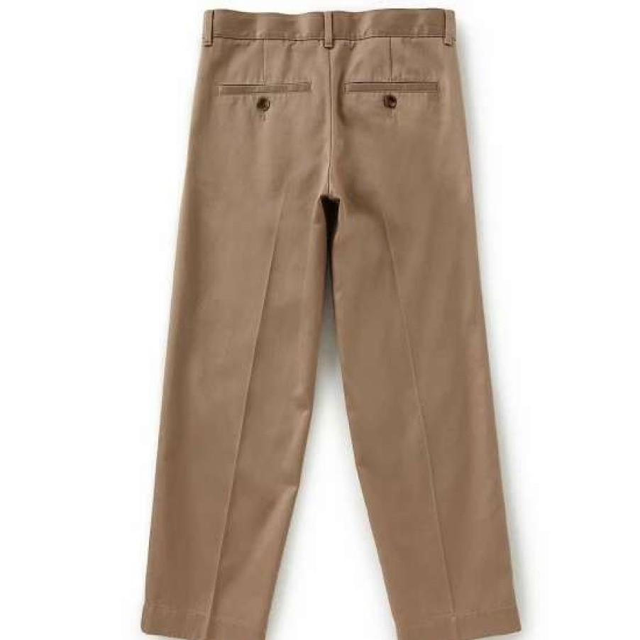 Kids * | Outlet Class Club Big Boys 8-20 Husky Fit Twill Pants