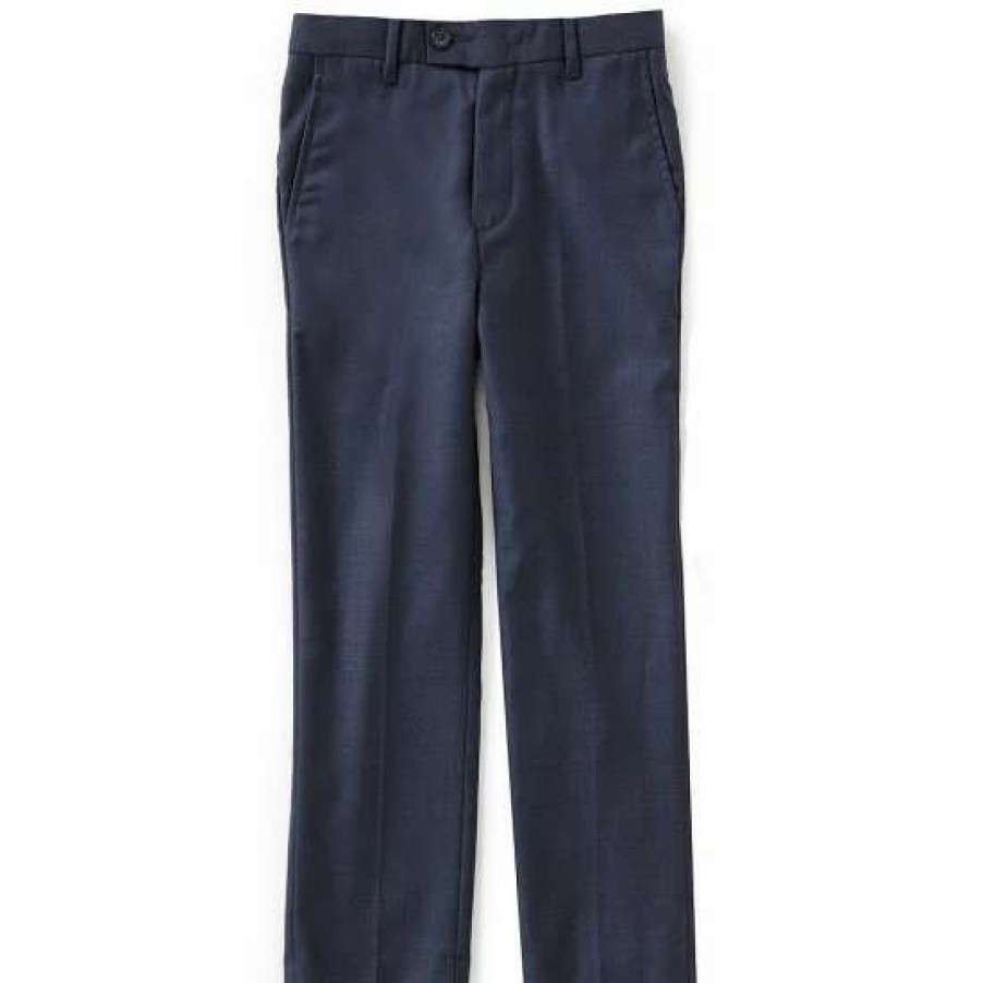 Kids * | Best Deal Class Club Gold Label Big Boys 8-20 Non-Iron Dress Pants