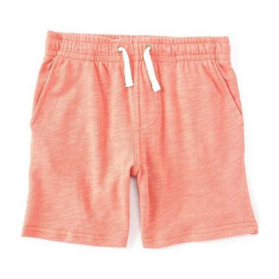 Kids * | Discount Class Club Big Boys 8-20 Pull-On French Terry Shorts Washed Red