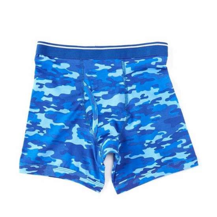 Kids * | Flash Sale Class Club Little/Big Boys 6-20 Camo Boxer Briefs