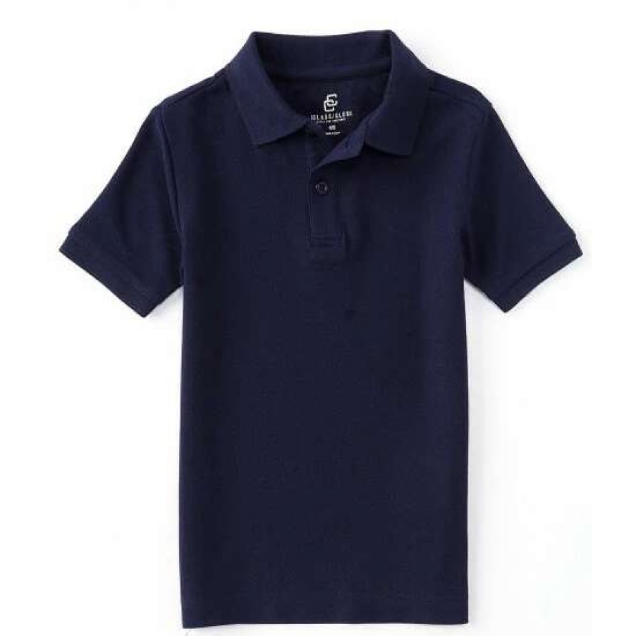 Kids * | Budget Class Club Little Boys 2T-7 Short Sleeve Pique Polo