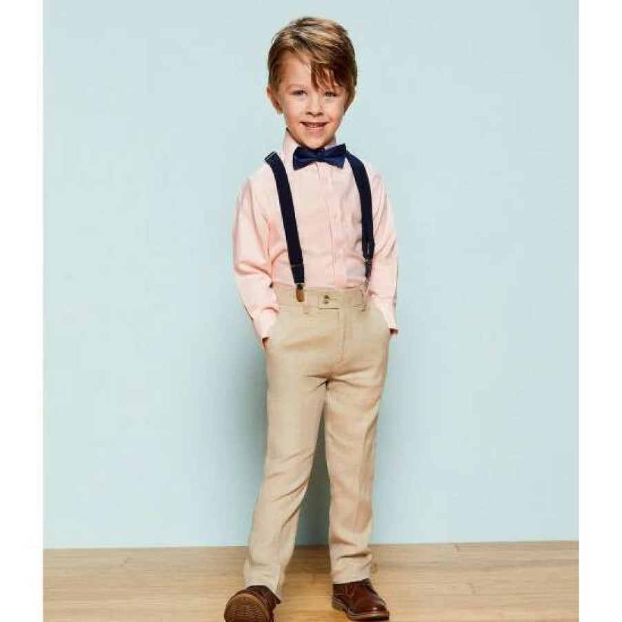 Kids * | Wholesale Class Club Gold Label Boys Bow Tie & Suspenders Set