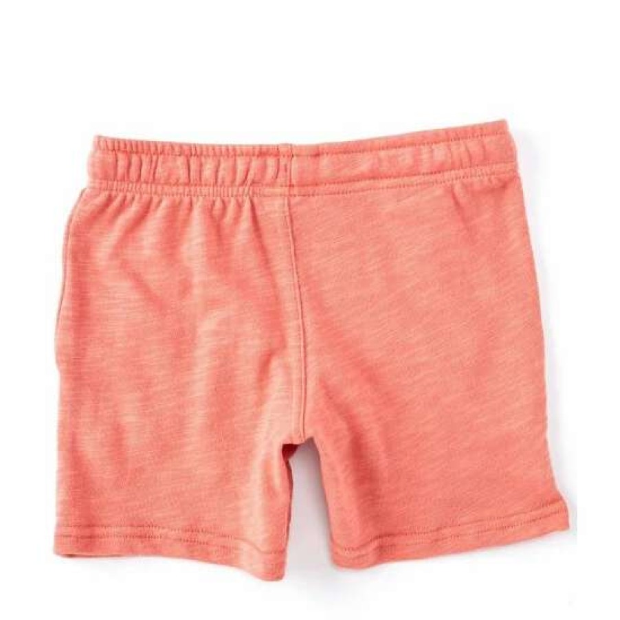 Kids * | Best Pirce Class Club Little Boys 2T-7 Pull-On French Terry Shorts Washed Red