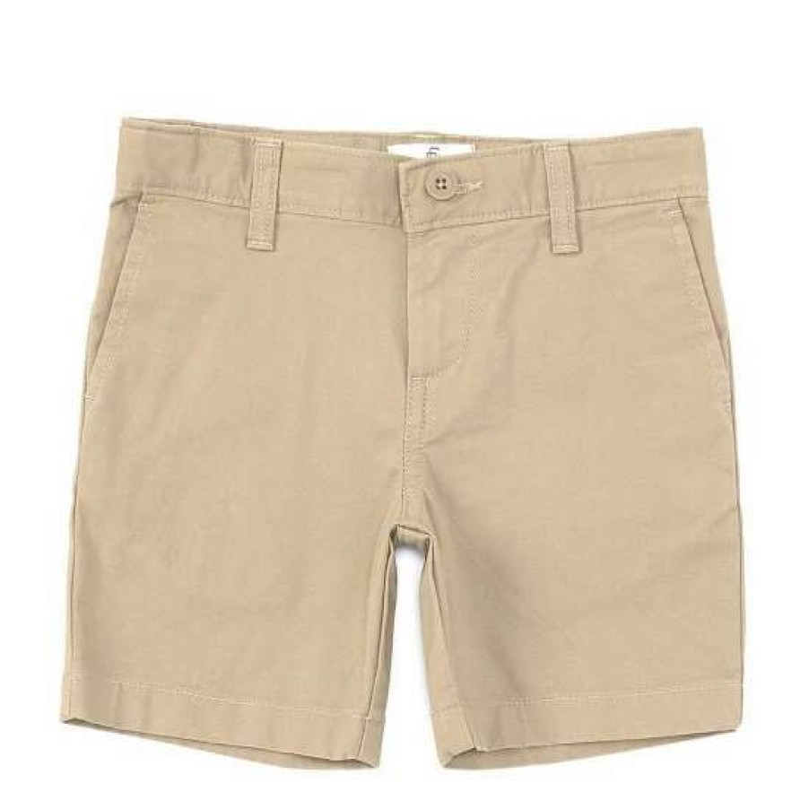 Kids * | Coupon Class Club Little Boys 2T-7 Flat-Front Stretch Twill Shorts