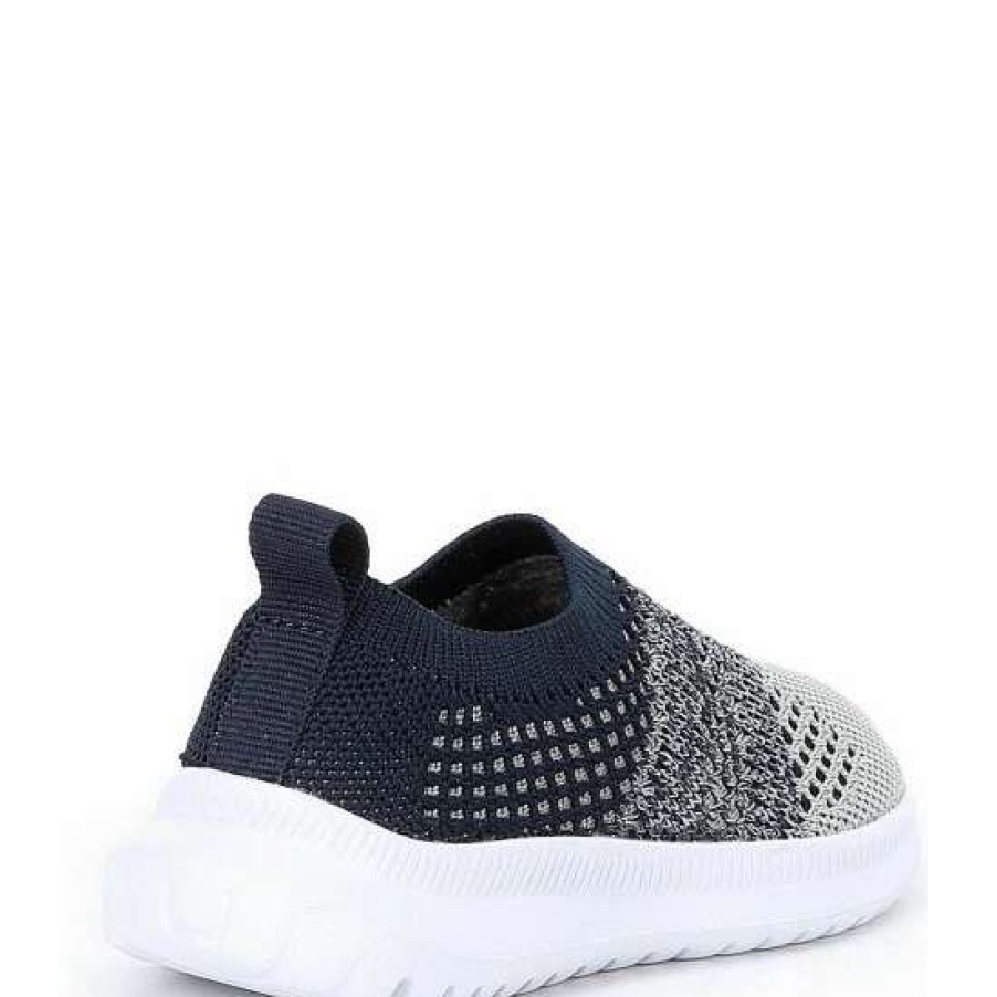 Shoes * | Wholesale Class Club Adventure Wear Boys' Aktive Washable Slip-On Sneakers (Infant) Grey/Navy