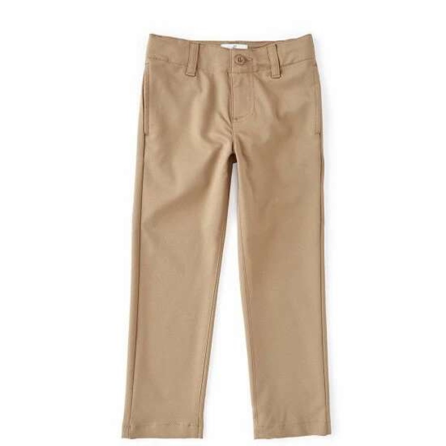 Kids * | Top 10 Class Club Little Boys 2T-7 Modern Fit Comfort Stretch Synthetic Pants