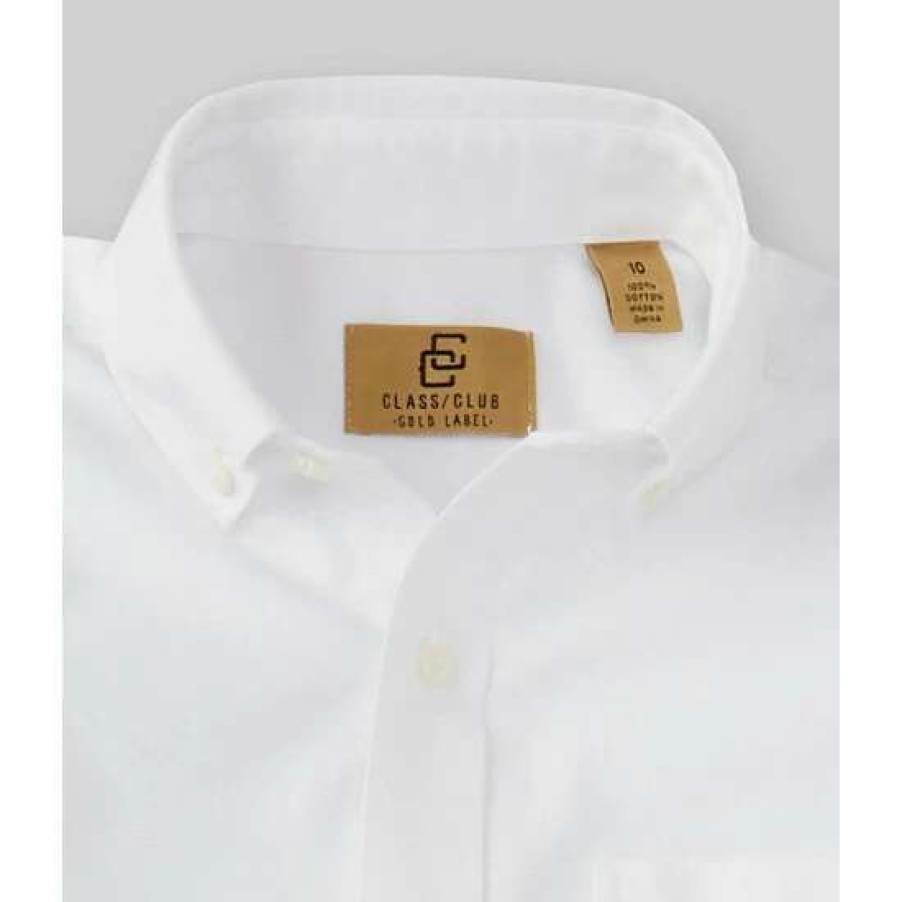 Kids * | Buy Class Club Gold Label Big Boys 8-20 Oxford Shirt