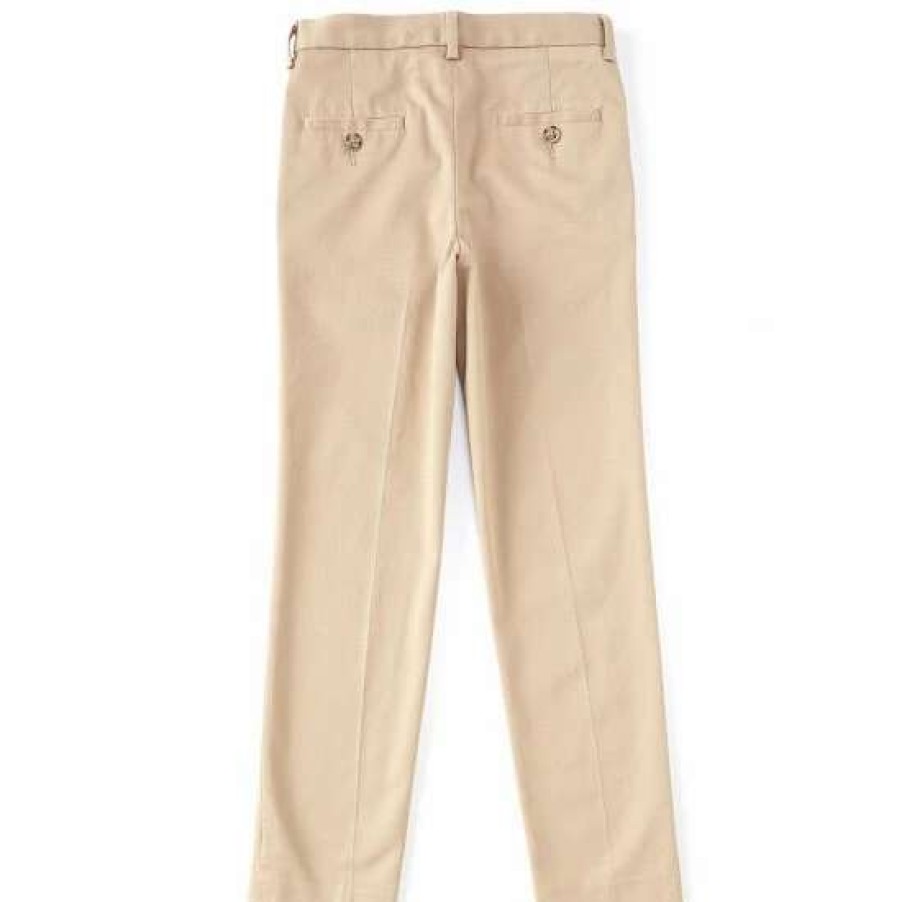 Kids * | Outlet Class Club Big Boys 8-20 Non Iron Stretch Twill Pant