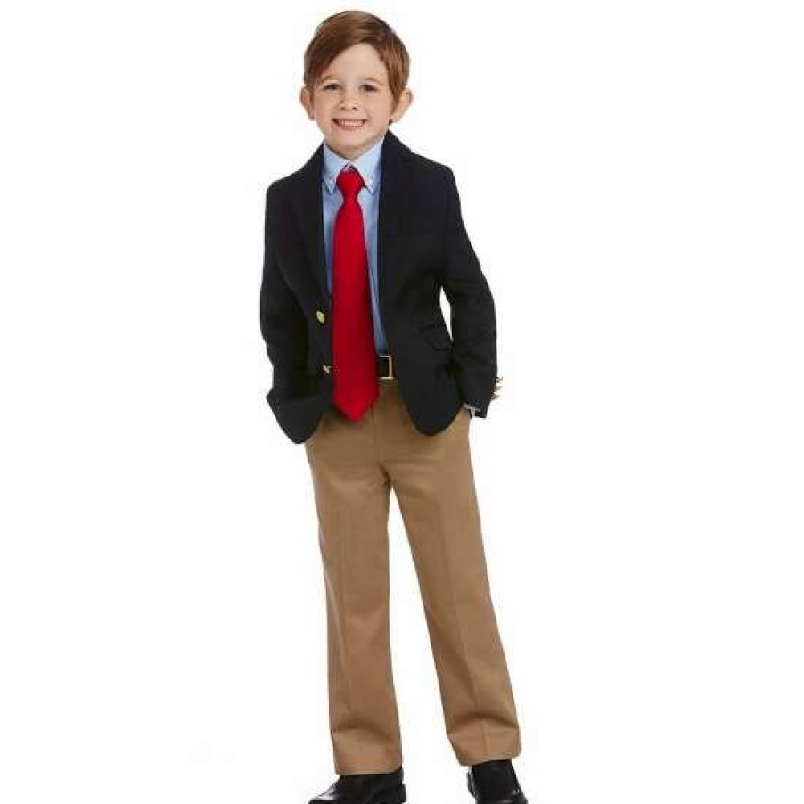 Kids * | Cheapest Class Club Gold Label Little Boys 2T-7 Blazer Navy