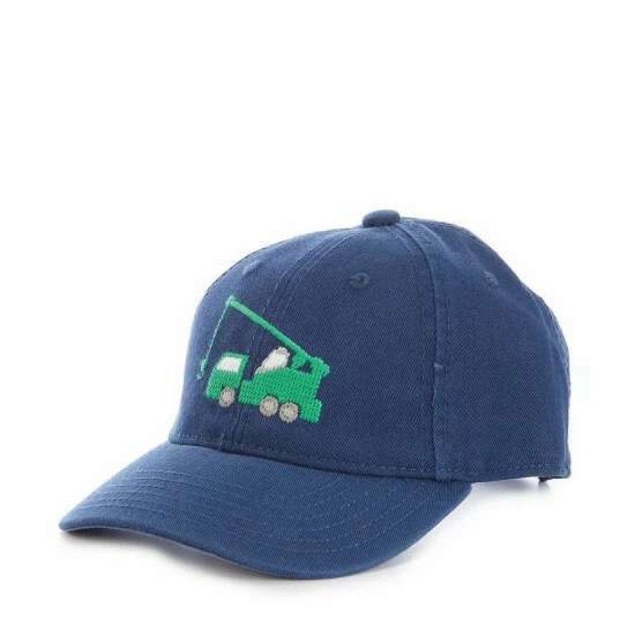 Accessories * | Wholesale Class Club Boys Crane Embroidered Twill Hat Navy