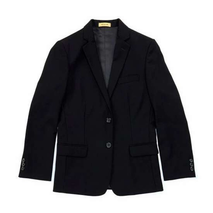 Kids * | Discount Class Club Gold Label Big Boys 8-20 Single-Breasted Blazer Black